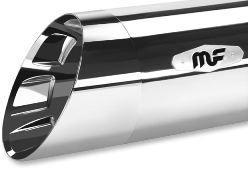MagnaFlow - MagnaFlow Hitman 4-1/2in. Slip-On - Chrome with Chrome End Cap - 7202401
