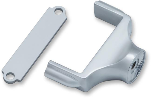 Kuryakyn - Kuryakyn Side Mount License Plate Clamp - Chrome - 3194