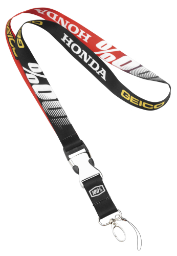 100% - 100% Geico Honda Lanyard - 70909-001-01