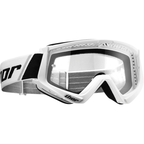 Thor - Thor Combat Goggles - 2601-2079 - White/Black - OSFM