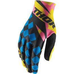 Thor - Thor Void Gloves  - XF-2-3330-4464 - Yellow/Pink - X-Large