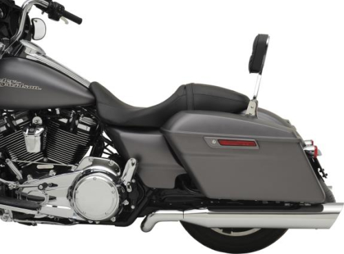 Khrome Werks - Khrome Werks 4.50in. HP-Plus Slip-Ons - Chrome-Slash Cut - 202695