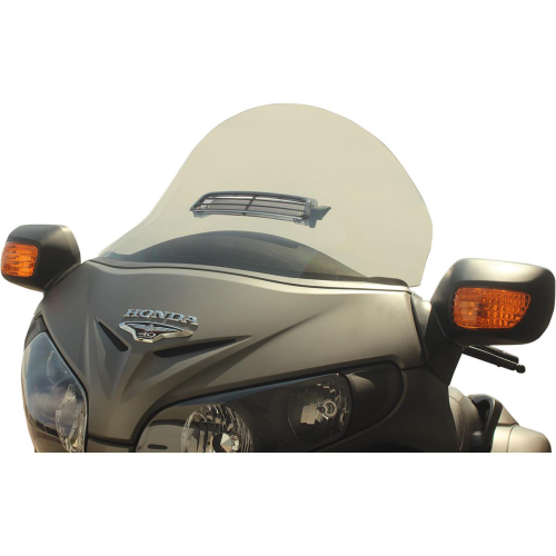 Klock Werks - Klock Werks Flare Vented Windshield - 18in. - Smoke - KW05010407