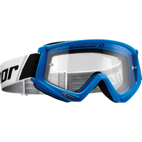 Thor - Thor Combat Goggles - 2601-2076 - Blue/White - OSFM