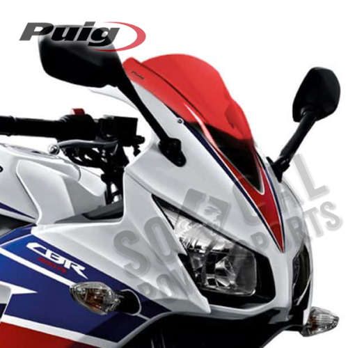 PUIG - PUIG Z-Racing Windscreen - Red - 7228R