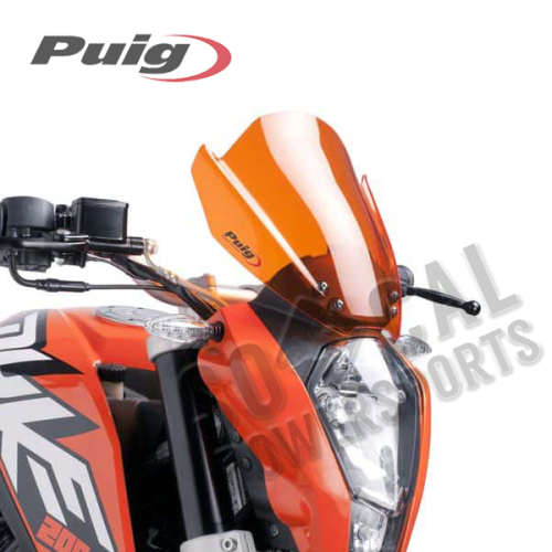PUIG - PUIG New Generation Sport Windscreen - Orange - 6275T