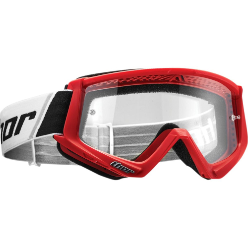 Thor - Thor Combat Goggles - 2601-2077 - Red/Black - OSFM