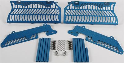 Unabiker - Unabiker Radiator Guards - Blue - HB2STK-B