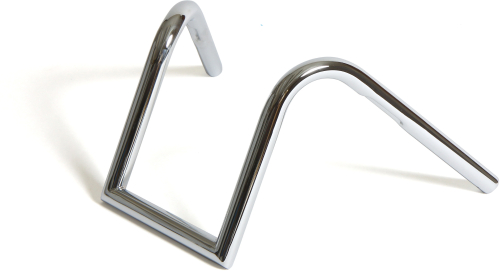 West-Eagle Motorcycle Products - West-Eagle Motorcycle Products 1in. Tall Rabbit Handlebar with Dimples - Polished Stainless Steel - 818