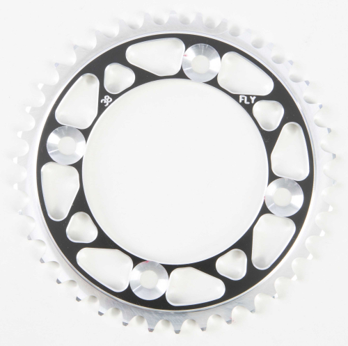 Fly Racing - Fly Racing Aluminum Rear Sprocket - Black - 38T - 315-38 BLK