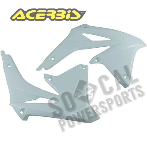 Acerbis - Acerbis Radiator Shroud - White - 2113860002