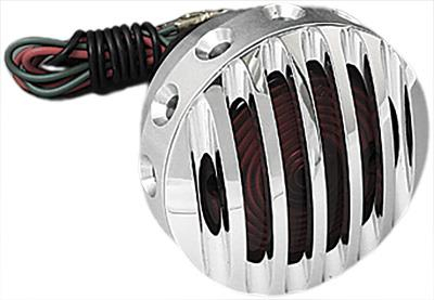 West-Eagle Motorcycle Products - West-Eagle Motorcycle Products Grill Tail Light - Aluminum - 5904-BAL