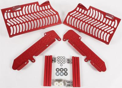 Unabiker - Unabiker Radiator Guards - Red - HF450R7-R