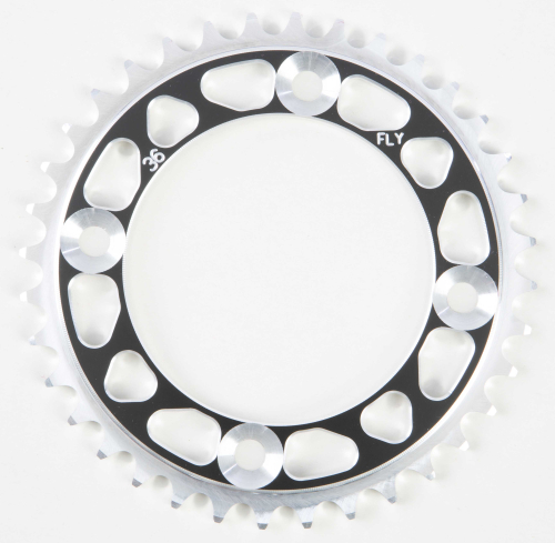 Fly Racing - Fly Racing Aluminum Rear Sprocket - Black - 36T - 315-36 BLK