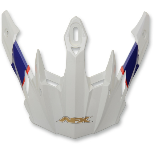 AFX - AFX Peak for FX-41DS AT Helmets - White/Red/Blue - 01321042