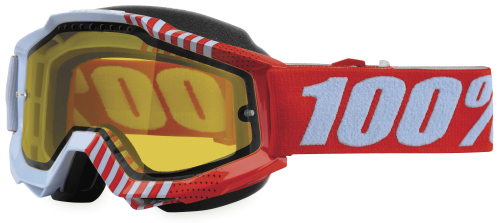 100% - 100% Accuri Cupcoy Snow Goggles - 5020320202 - Cupcoy / Yellow Lens - OSFM