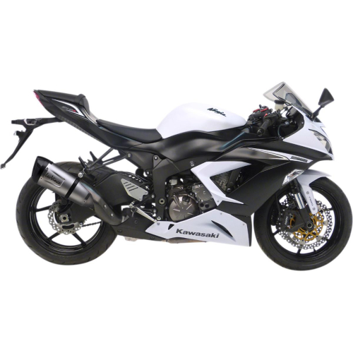 Leo Vince - Leo Vince Factory S Slip-On - Stainless Steel - 8745S