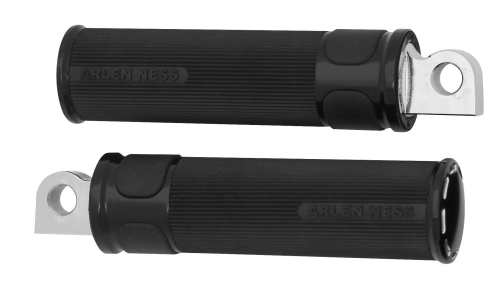 Arlen Ness - Arlen Ness Fusion Series Footpegs - Slot Track - Black - V-1341