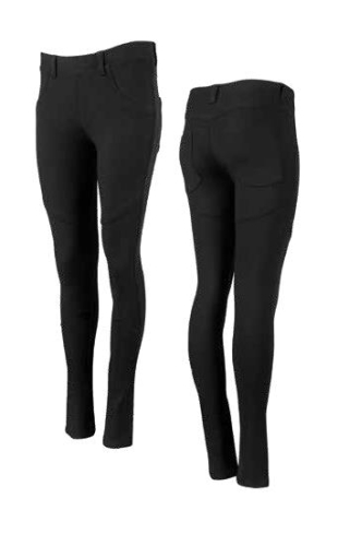 Speed & Strength - Speed & Strength Comin In Hot Womens Reinforced Yoga Moto Pants - 1107-1504-0002 - Black - 2