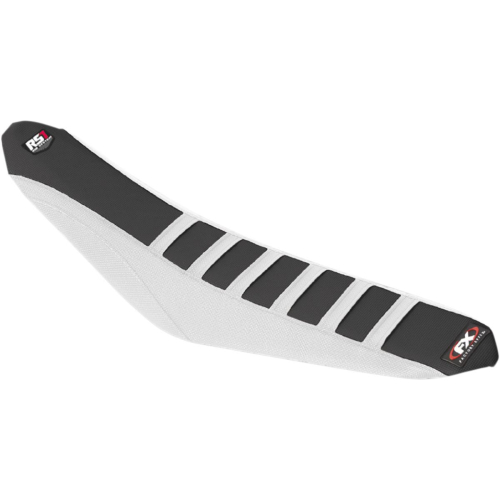 Factory Effex - Factory Effex RS1 Seat Cover - White Sides/Black Top/White Ribs - 2029620