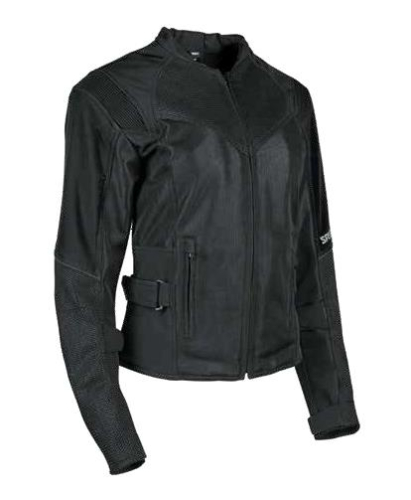 Speed & Strength - Speed & Strength Sinfully Sweet Womens Mesh Jacket - 1101-1202-0051 - Black - X-Small