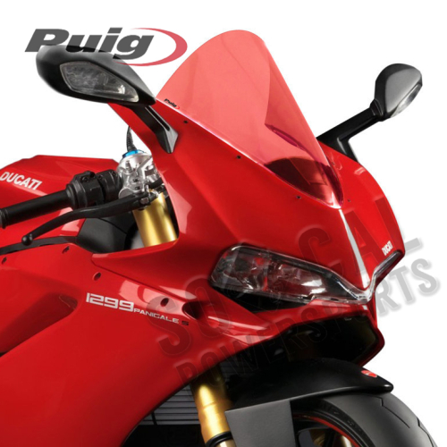 PUIG - PUIG Racing Windscreen - Red - 7621R