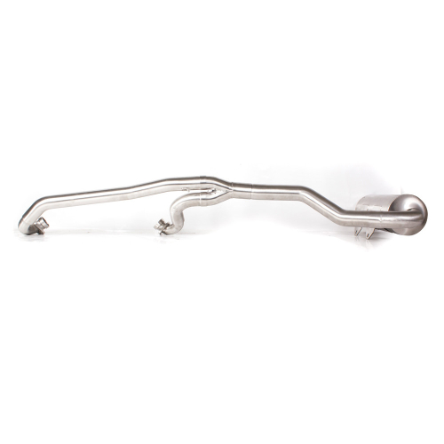 HMF Engineering - HMF Engineering Performance Series Full System Exhaust - Center Mount - Brushed - 014594636071