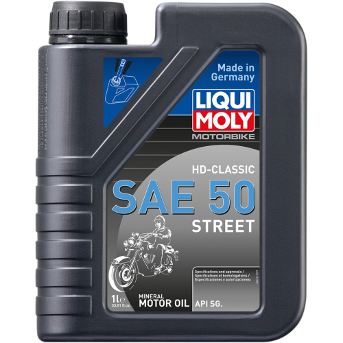 Liqui Moly - Liqui Moly HD-Classic Street Motor Oil - 0W50 - 1L - 20104
