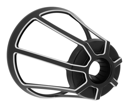 Arlen Ness - Arlen Ness 90 Degree Air Cleaner Kit - Beveled - Black - I-1604