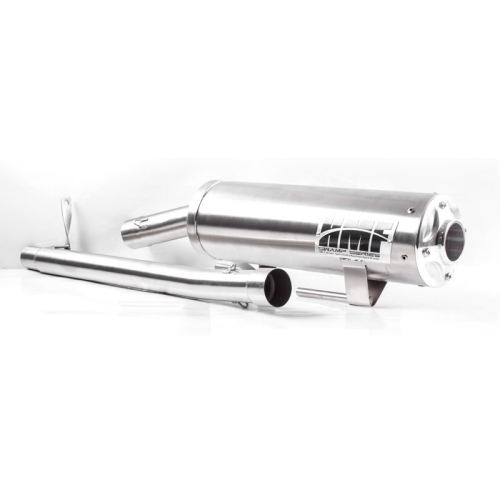 HMF Engineering - HMF Engineering Titan Series Slip-On - Side Mount - Stainless Steel - 522683607488