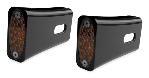 Pro-One Performance - Pro-One Performance Fender Strut Marker Light - Amber LED - Black - 909106B