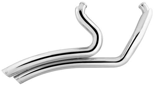 Freedom Performance - Freedom Performance Sharp Curve Radius Exhaust System - Chrome with Chrome Tips - HD00647