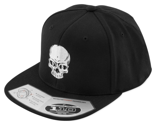 Black Brand - Black Brand Skull Snap Hat  - 0705-0402-0050 - Black - OSFM