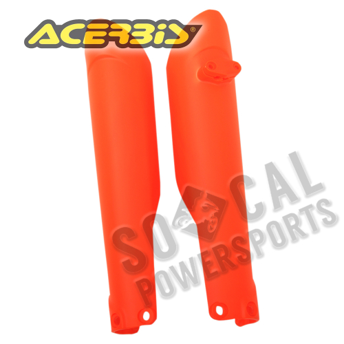 Acerbis - Acerbis Lower Fork Covers - Fluo Orange - 2401264617