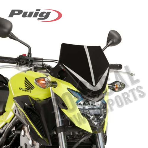 PUIG - PUIG New Generation Sport Windscreen - Black - 8923N