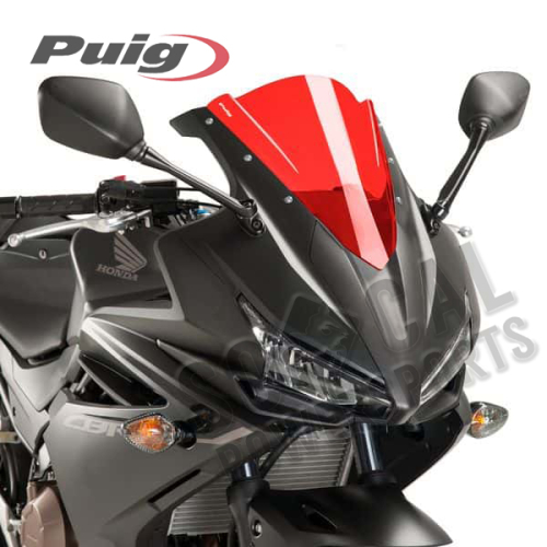 PUIG - PUIG Z-Racing Windscreen - Red - 8903R