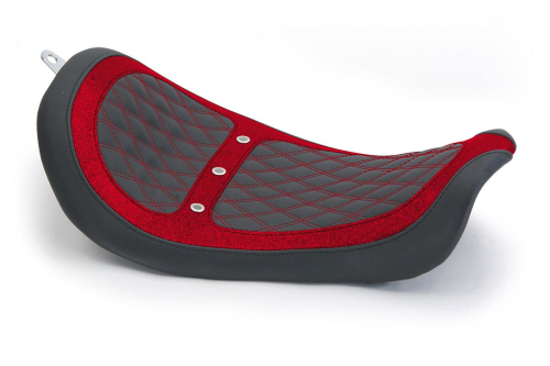Revere - Revere Runner Vent Solo Seat by Mustang - Red Metal Flake - 75052MR