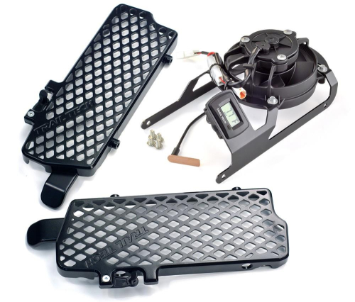 Trail Tech - Trail Tech Radiator Fan Kit - Black - 7322C-FN3