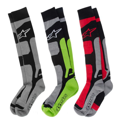 Alpinestars - Alpinestars Tech Coolmax Socks - 4702114-311-L/2X - Red - Lg-2XL