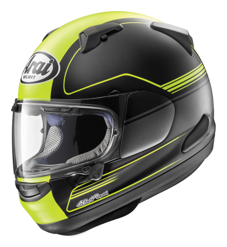 Arai Helmets - Arai Helmets Signet-X Focus Helmet - XF-1-806661 - Yellow Frost - Small