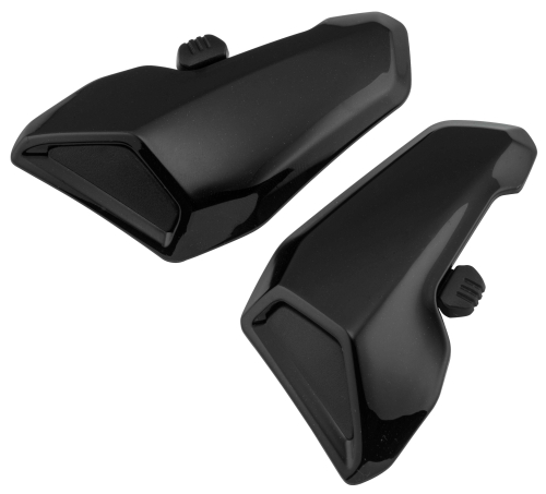 Arai Helmets - Arai Helmets QVF Duct Set Top Front for Quantum-X Helmets - Pearl Black - 10-5735