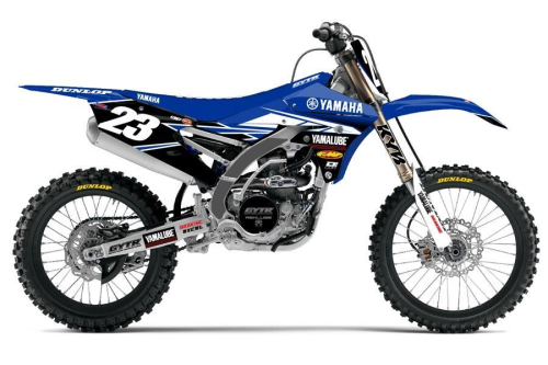 DCOR - DCOR 2016 Star Racing Yamaha Complete Graphics Kit - Black - 20-50-247