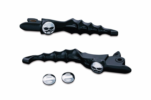 Kuryakyn - Kuryakyn Zombie Levers - Black - 1842