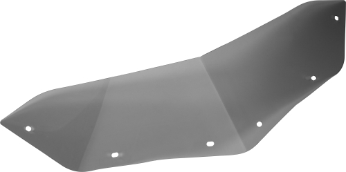 Proven Design Products - Proven Design Products Low Cut Windshield - Smoke - WS-POLIQR-SMK