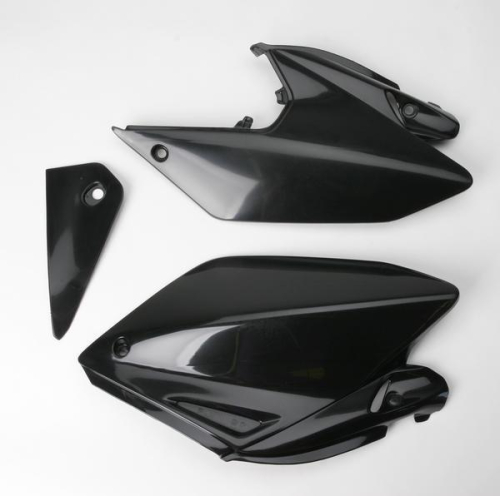 UFO Plastics - UFO Plastics Side Panels - Black - SINGLEPIPE-001