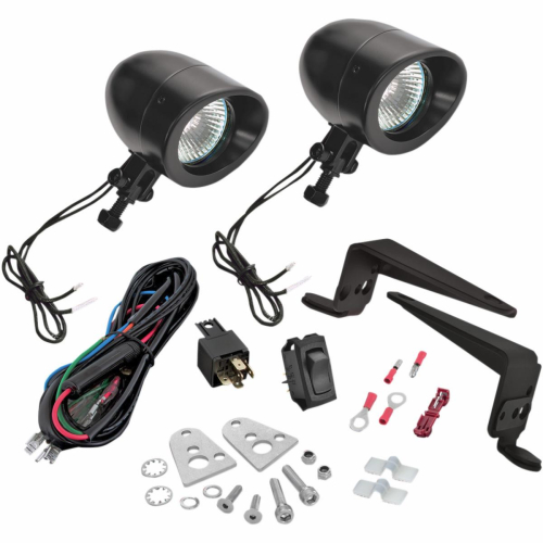 Show Chrome - Show Chrome Mini Light Kit - Halogen - Black - 30102BK
