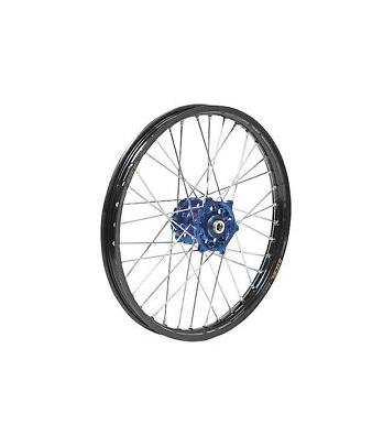 Dubya - Dubya MX Front Wheel with DID DirtStar Rim - 1.40x19 - Blue Hub/Black Rim - 56-4181DB