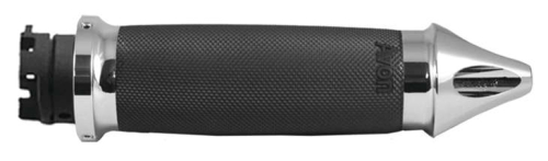 Avon Grips - Avon Grips Custom Spike End Grips - Chrome - IN-S-CC-85-C-SP