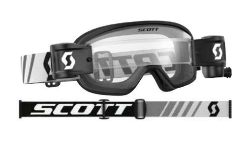 Scott USA - Scott USA Buzz MX WFS Youth Goggles - 246436-0001113 - Black / Clear Lens - OSFM