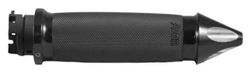 Avon Grips - Avon Grips Custom Spike End Grips - Black - IN-S-CC-86-A-SP